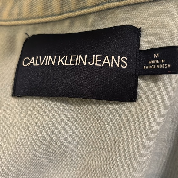 Calvin Klein Jean Jacket Size Medium - Picture 4 of 5